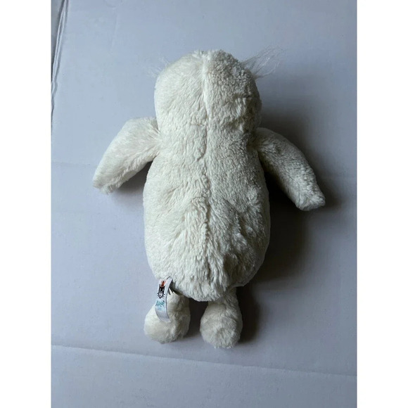 JELLYCAT WHITE OWL PLUSH STUFFED ANIMAL TOY - Picture 2 of 4